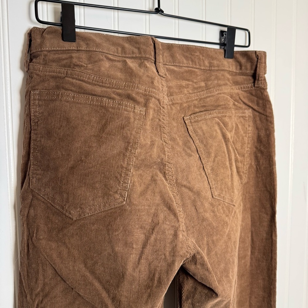 GAP High Rise Vintage Slim Straight Brown Corduroy Pants Women’s Size 10/30R - Picture 7 of 12